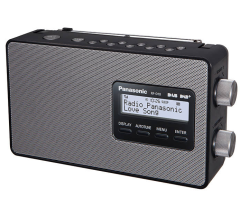 Panasonic RFD10EBK Portable Dab/Fm Radio Black