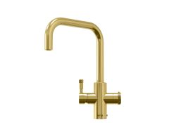 QETTLE Q9702BBPV Signature Modern 4-In-1 Boiling Water Tap 7 Litre Square Spout - Brass
