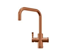 QETTLE Q9402CPPPV Signature Modern 4-In-1 Boiling Water Tap 4 Litre Square Spout - Copper