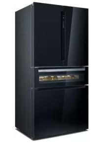 Siemens KF96RSBEA 183 X 90.6 Cm French Door Bottom Mount Refrigerator-Black Black