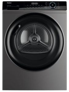 Haier HD90-A2939S-UK 9kg Heat Pump Tumble Dryer - Graphite 