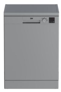 Beko DVN04X20S Freestanding 60Cm Dishwasher 12.9 Litre Water Consumption Silver