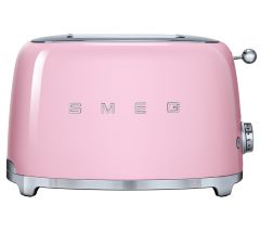 Smeg TSF01PKUK 50's Retro 2 Slice Toaster - Pink