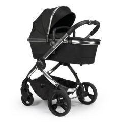 iCandy IC2236 Peach Pushchair and Carrycot - Chrome Black Twill