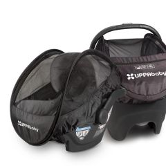 Uppababy (Clever Clogs) 0266-JKE Cabana Infant Car Seat Shade - Jake Black *EX-Display Clearance*