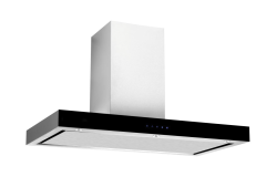 Xtreme UT01-90A Flat 90cm Chimney Hood - Stainless Steel