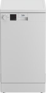 Beko DVS04020W Freestanding 45cm Slimline Dishwasher-White