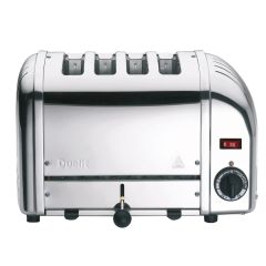 Dualit 40352 Classic Vario 4 Slice Toaster in Stainless Steel