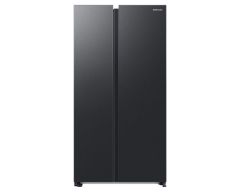 Samsung Series 8 RS66DG815CB1EU Freestanding American Fridge Freezer - Black