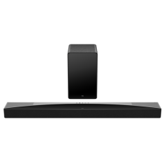 TCL Q75H 5.1.2 CH Wireless Sound Bar & Subwoofer - Dark Titanium 