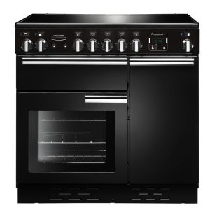 Rangemaster PROP90EIGB/C Professional Plus 90cm Induction Range Cooker Black