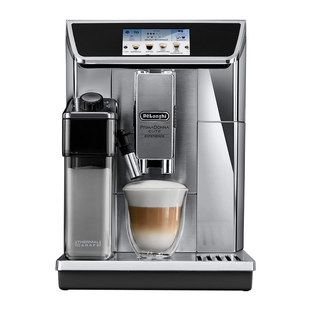 Delonghi ECAM650.85.MS Elite Experience Bean-to-Cup Coffee Machine - Stainless Steel