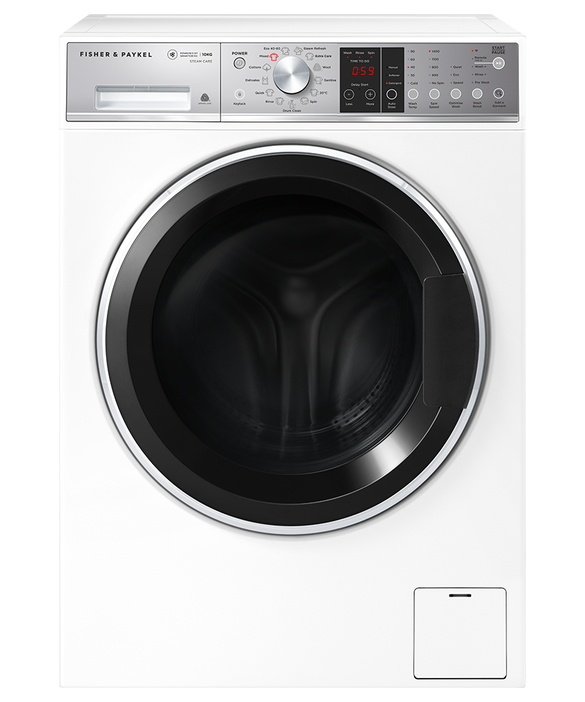 Fisher Paykell WH1060S1 Series 9  10kg Washing Machine with 1400 rpm - White 