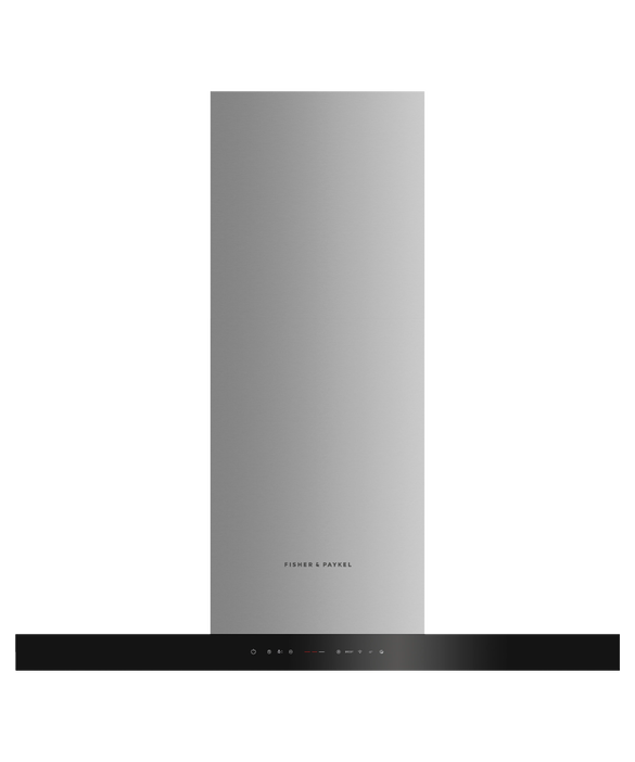 Fisher Paykell HC90BCXB4 900mm Wide Chimney Hood - Stainless Steel