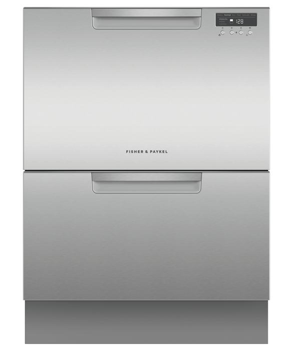 Fisher Paykel DD60DCHX9 Built in Double DishDrawer Dishwasher-Stainless Steel