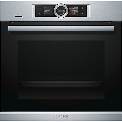 Bosch HBG6764S6B Built-In Single Oven with Home Connect| Brushed Steel