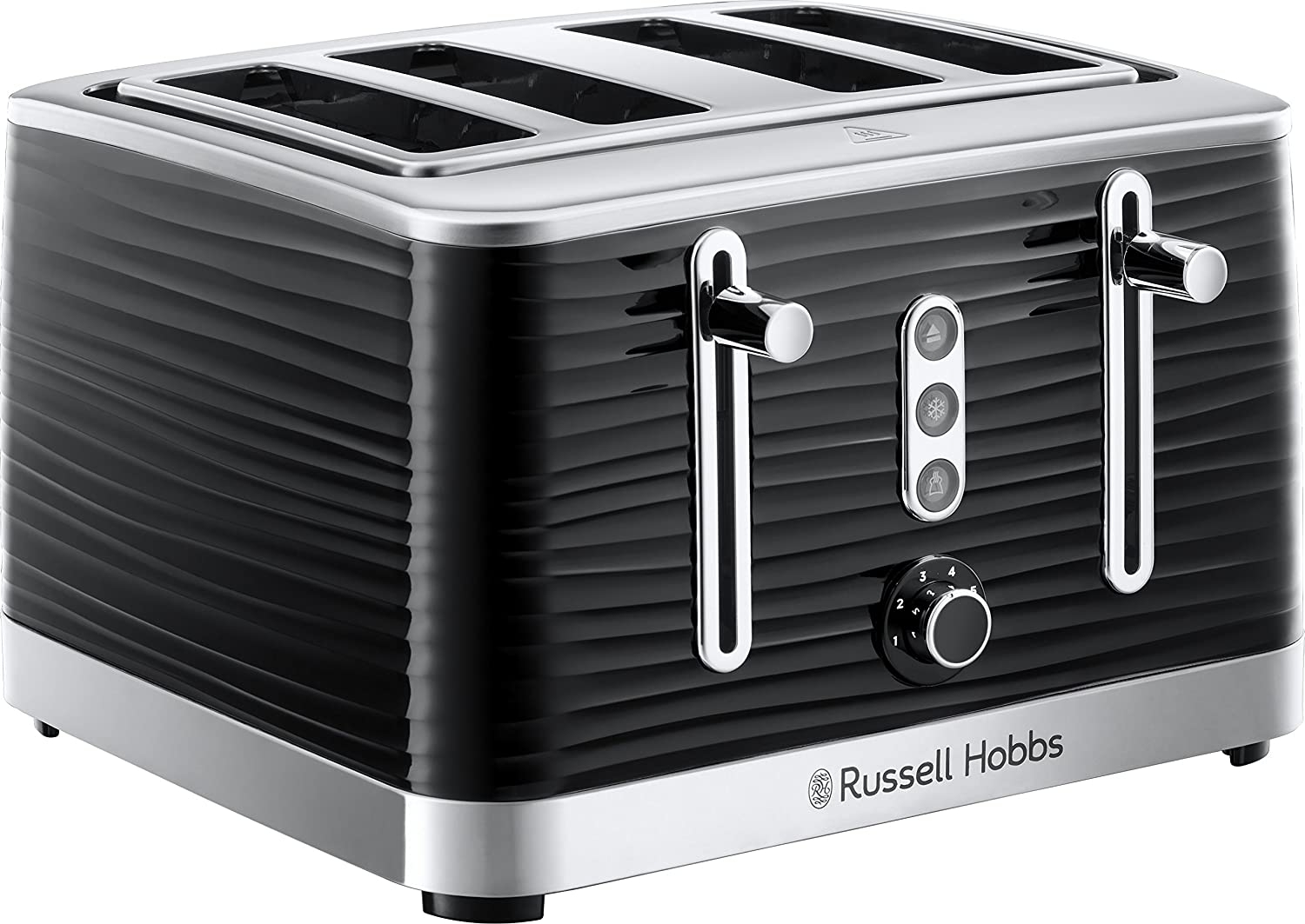 Russell Hobbs 24381 Inspire 4 Slice Toaster Black