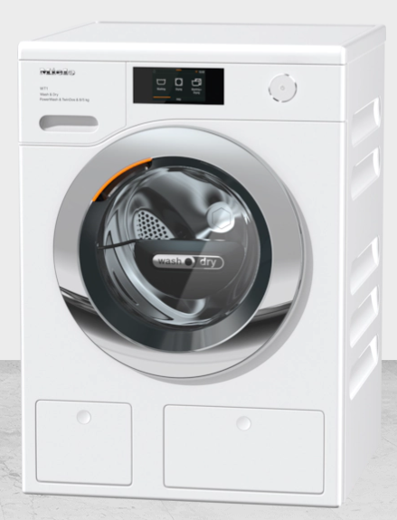 Miele WTR860WPM Freestanding Washer-Dryer with TwinDos and QuickPower
