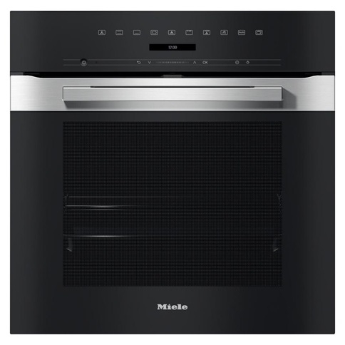 Miele H7260BP Built In Single Electric Oven 60cm - Clean Steel