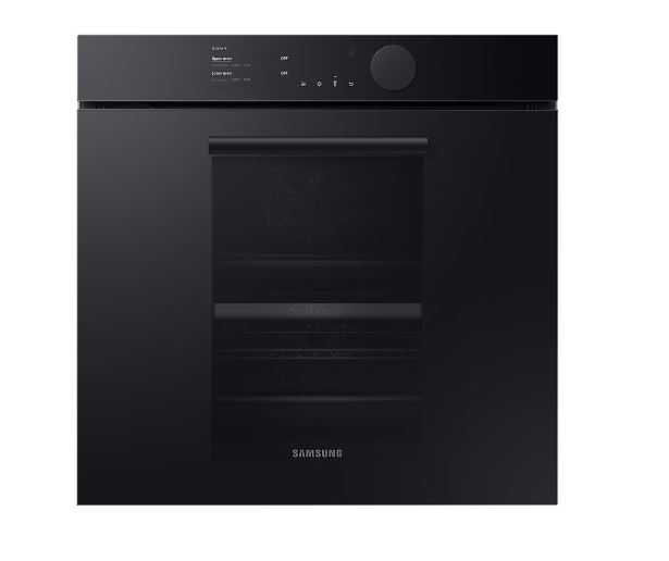 Samsung NV75T9979CD/EU Infinite Range – Dual Cook Steam 75L Oven - Graphite Grey/Satin Glass