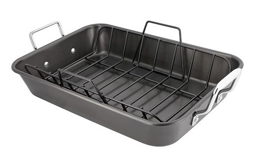 Stellar SV20 Stellar Sv20 Speciality Cookware 40X28cm Non Stick Roast and Rack Stainless Steel