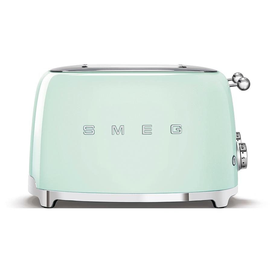 Smeg TSF03PGUK 50s Retro Style 4 Slice Toaster-Pastel Green