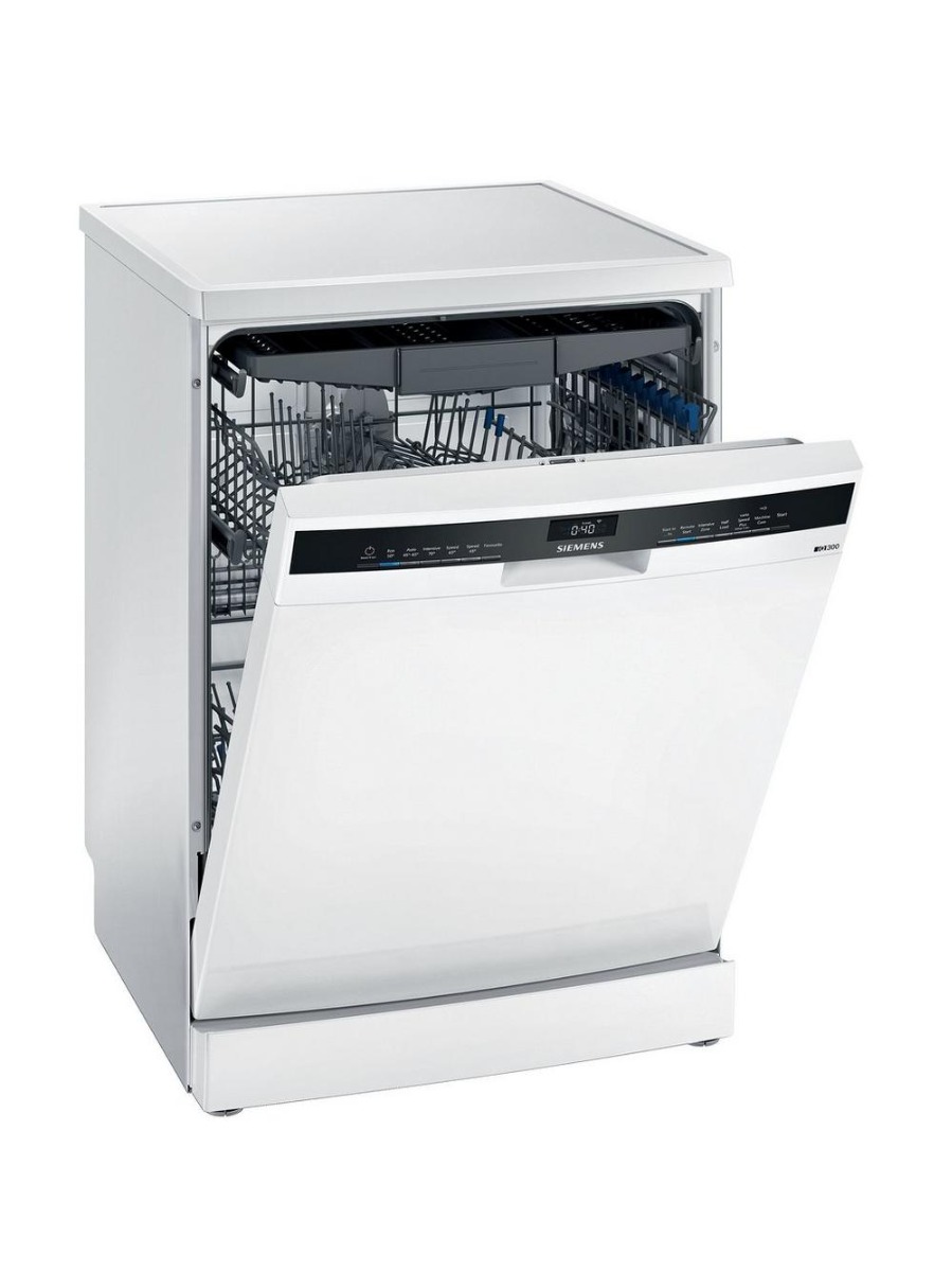 Siemens SN23HW64CG 60cm Freestanding 14 Place Setting Dishwasher - White 