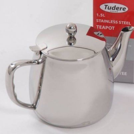 Tudere BW121/501B I.5 Litre Induction Tea Pot - Stainless Steel 