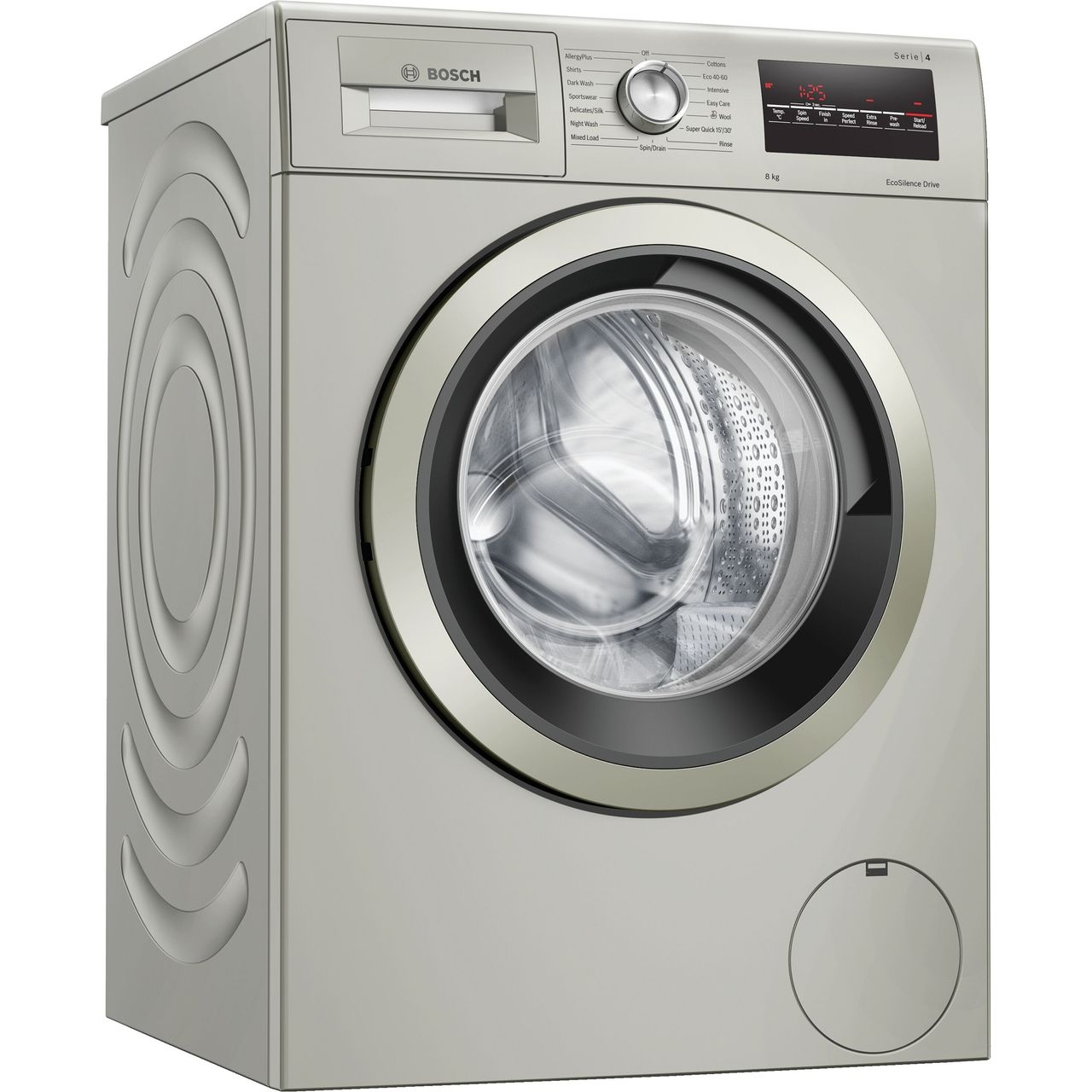 Bosch WAN282X1GB 8kg Front Loading Washing Machine-Silver Inox *Display Model*