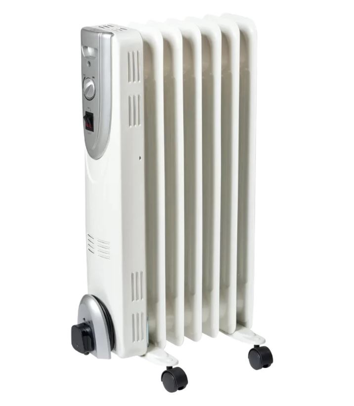 Winterwarm WWR15 1.5kw Oil Radiator Thermostat - White